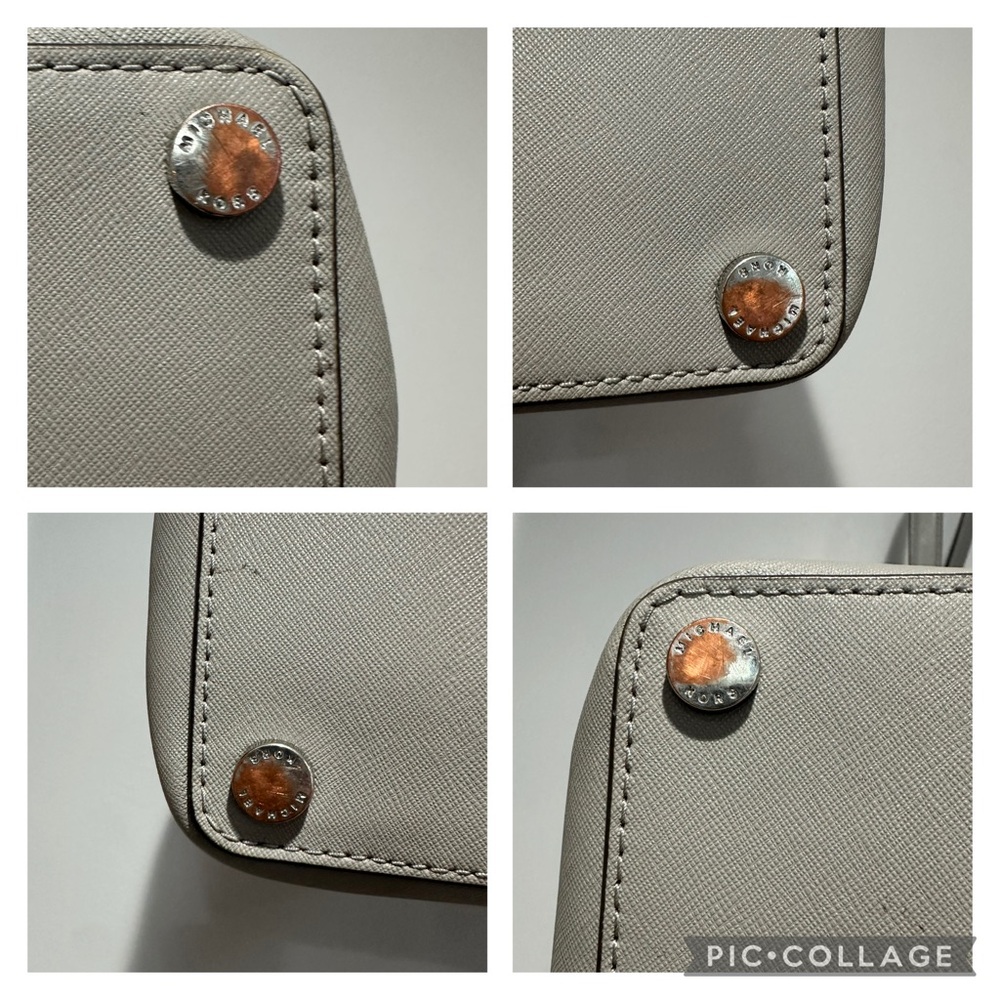 Michael Kors Large Gray Tote Bag - Picture 11 of 14